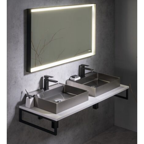 PLATO Planche rocheuse 1400x24x500mm, blanc mat