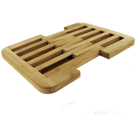 PLATO PLEGABLE DE BAMBÚ para mesa de 20-30 cm