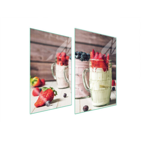 PLATO PROTECTOR DE VIDRIO PARA COCINA 2x35x52 POSTRE