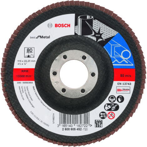 Plato pulidor X571 Best for Metal Ø 115 mm  BOSCH 2608605452