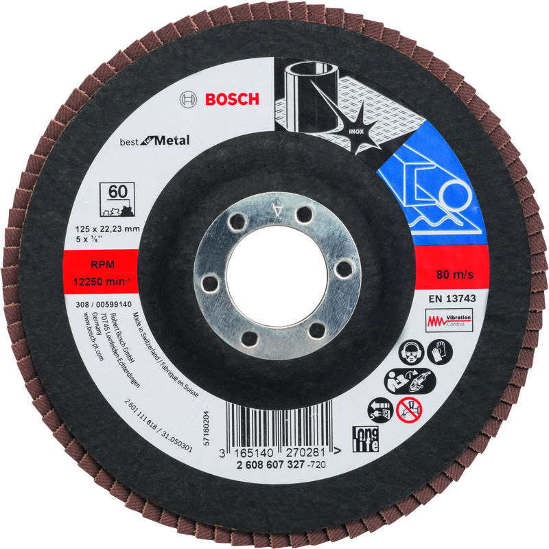 

BOSCH 2608607327 Plato pulidor X571, Best for Metal Ø 125 mm