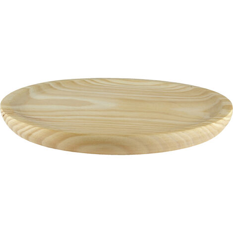 PLATO PULPO 28 cm MADERA