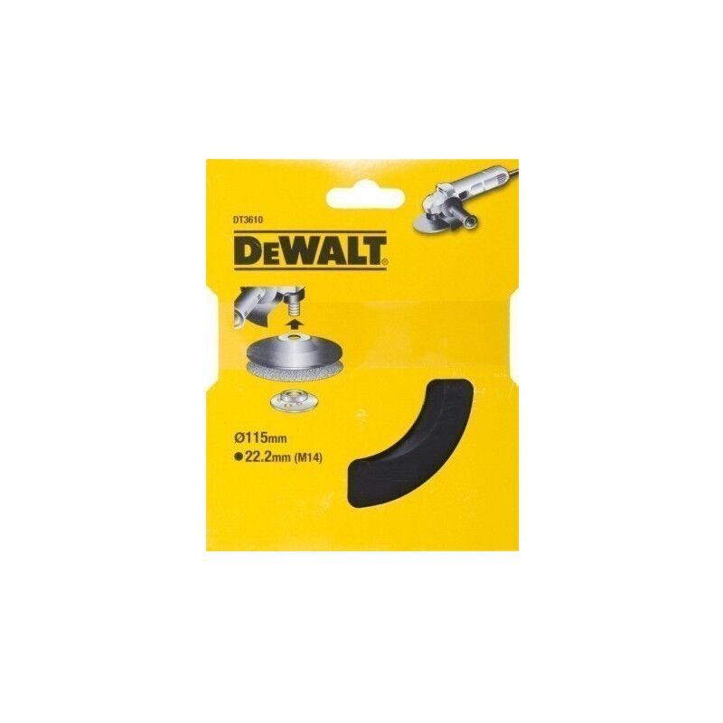 

Plato Soporte Amoladora 115 Mm Dt3610-Qz Goma Dewalt
