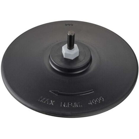 Plato soporte para taladros. ø 125 mm. Autoadherente.  STANLEY STA32021-XJ