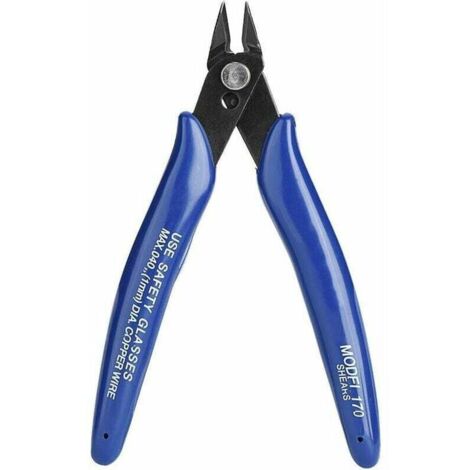 PLATO170 electrical cable cutter with spring pins for 3D printers, cutter for jewelry making, etc.