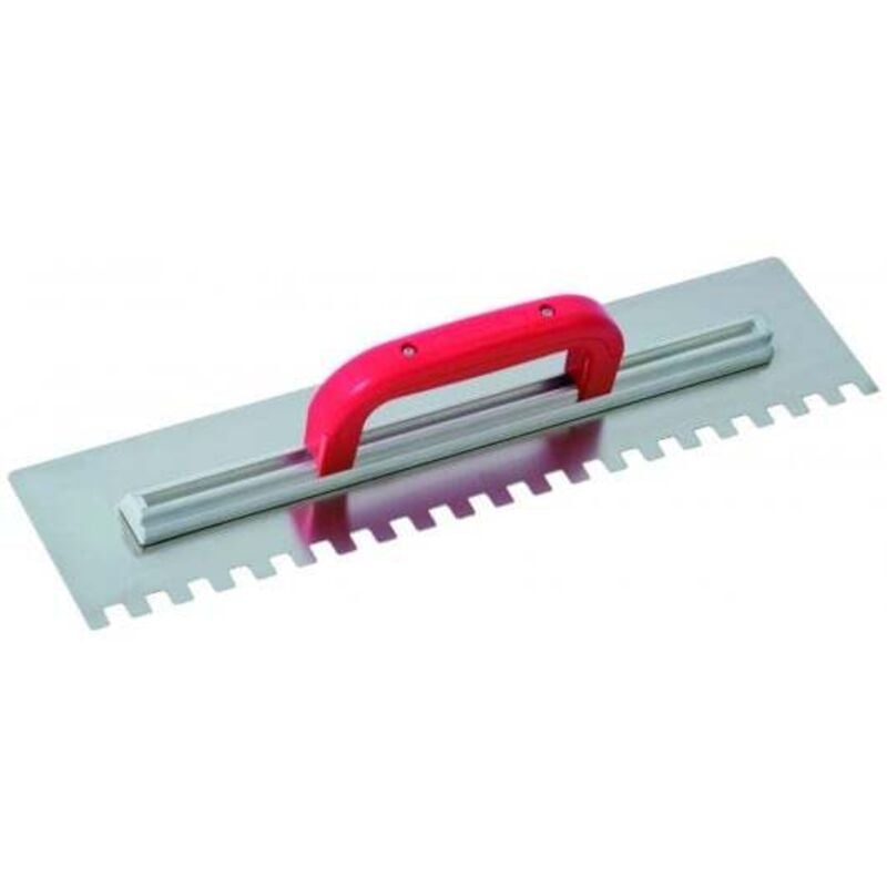 Taliaplast - sofop Platoir à colle inox 49x11,5 dents carrées 12mm