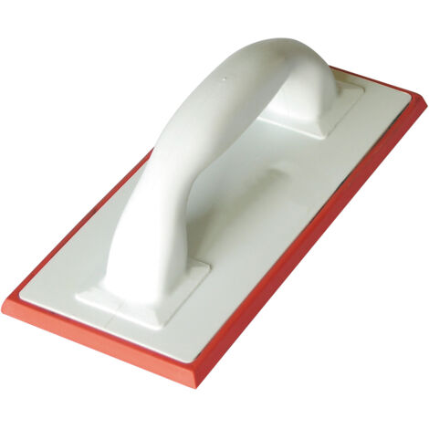 Platoir à jointer époxy – Semelle caoutchouc 9 mm biseautée – Monobloc polystyrène choc – Poignée ergonomique – Pour joints époxy et synthétiques