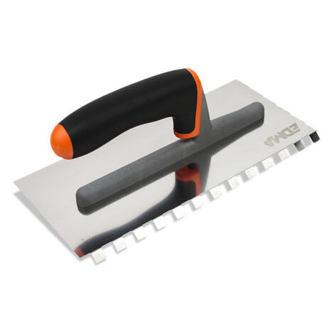 Platoir cranté 280 mm EDMA 10x10 mm 45° - 255955