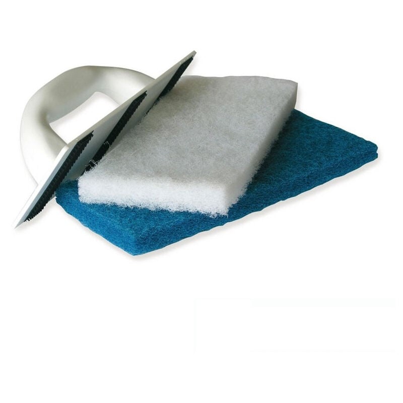 Platoir à nettoyer Monobloc + 2 tampons Mondelin