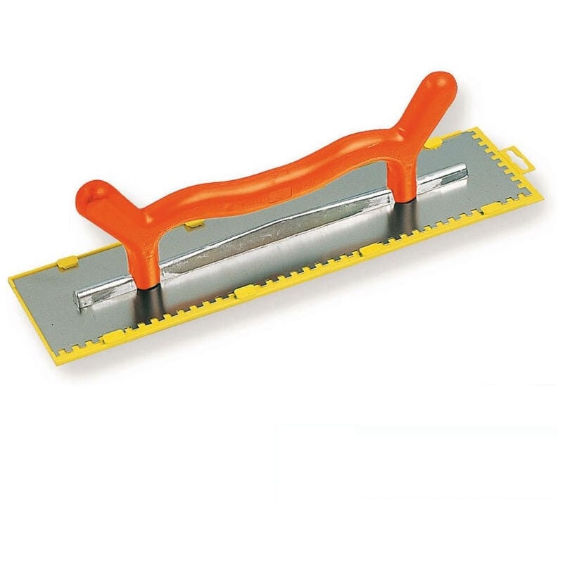 Mob Mondelin - Platoir 2 mains denté à colle inox/plastique Mondelin 50x12cm