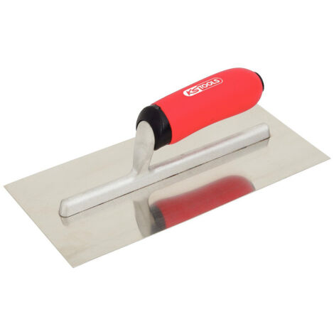 Platoir droit, lame inox, manche bi composant
