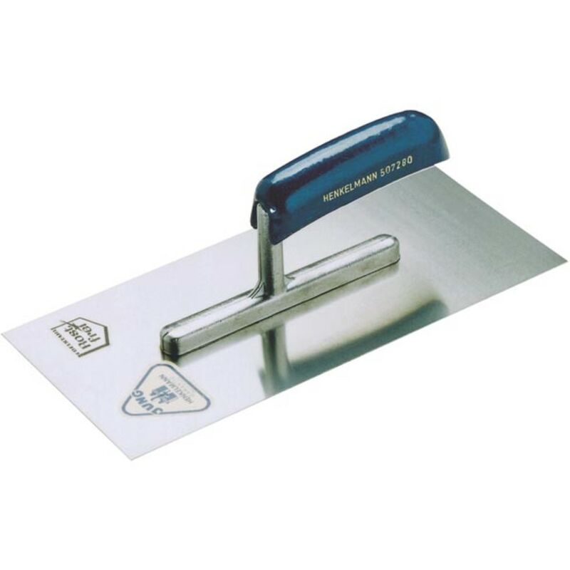 Jung Henkelmann - jung - plâtroir - manche courbé - inox - 340 g - pro