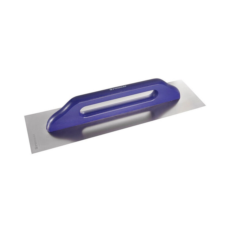 Platoir suisse longueur 500 mm largeur 130 mm inoxydable, manche de bois de hêtre acier inoxydable épaisseur 0,7 mm Promat