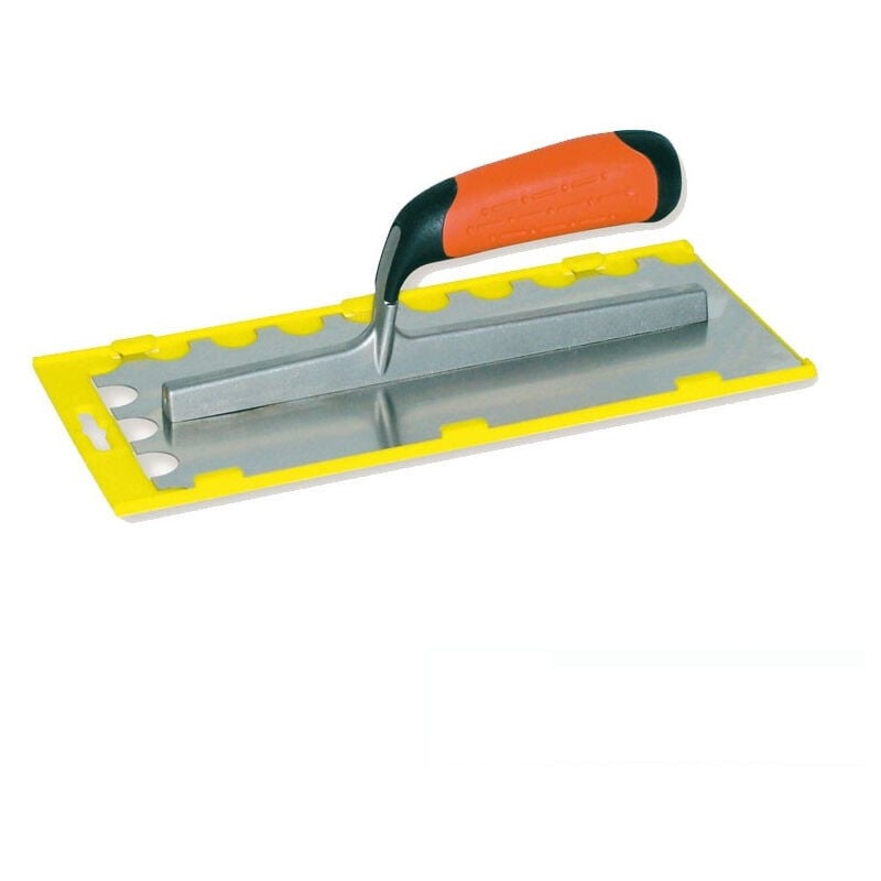 Mob Mondelin - Platoir denté 1/2 rond inox/bi-mat Mondelin 28x12cm