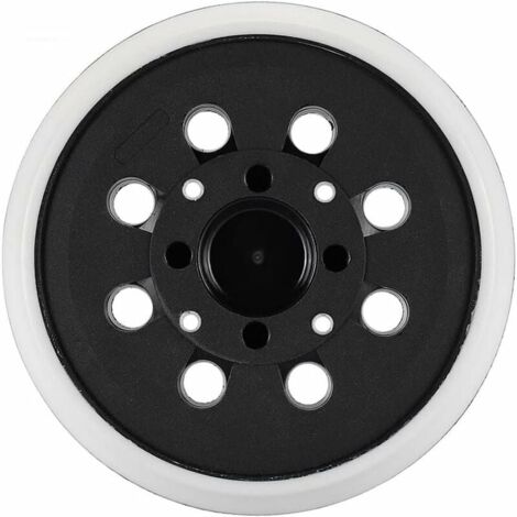Platorello abrasivo con gancio e anello da 125 mm compatibile con Bosch PEX 300 AE 400 AE 4000 AE 125 mm-RAPANDA