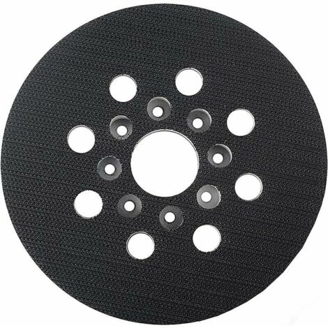 Platorello abrasivo da 125 mm compatibile con Bosch GEX 1251 AE, PEX 220 A, PEX 220 AE, Skil 7402/7490