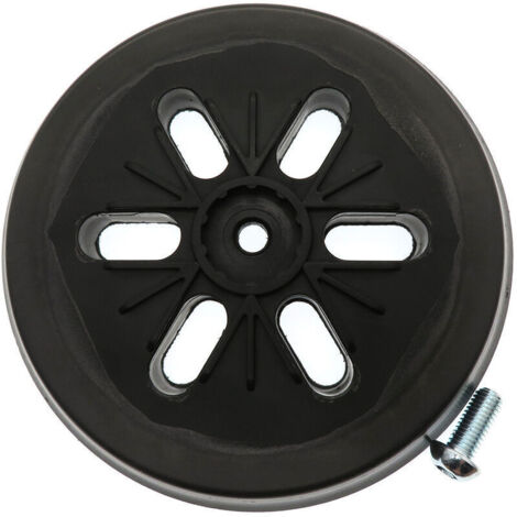 Platorello abrasivo per levigatrici roto-orbitali Bosch GEX 150 AC, PEX 15 AE, GEX 150 Turbo, 150 mm, con vite