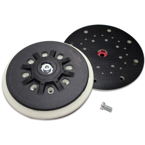 Platorello abrasivo Vtizikl 150 mm a 8 fori adatto per levigatrice orbitale Bosch ETS 150, ETS EC 150, LEX 150, WTS 150/7 498987 (morbido), 1 pezzo