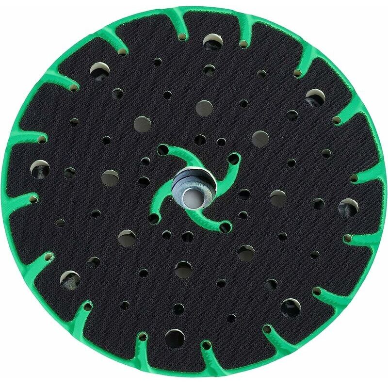 Image of Riceel - Platorello da 150 mm con aspirazione polvere - attacco filettato M8 - ricambio per platorello Festool, compatibile con levigatrice