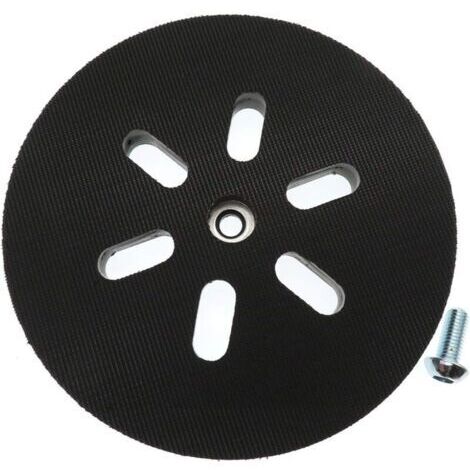 Platorello da 150 mm con fissaggio a strappo a 6 fori per disco abrasivo orbitale