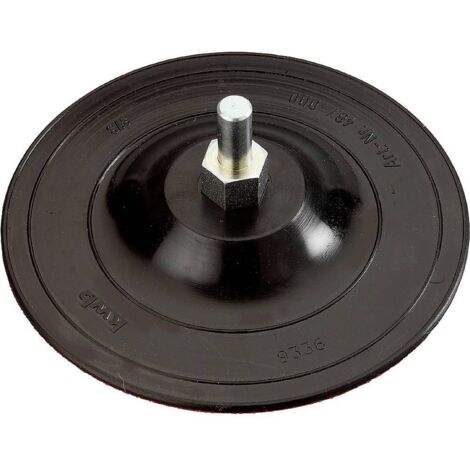 Platorello di supporto velcro KWB diametro 115mm attacco 8mm quick-stick