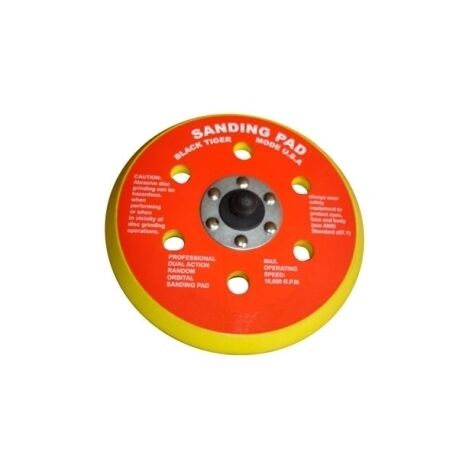 Platorello/Disco con velcro per levigatrici 125mm