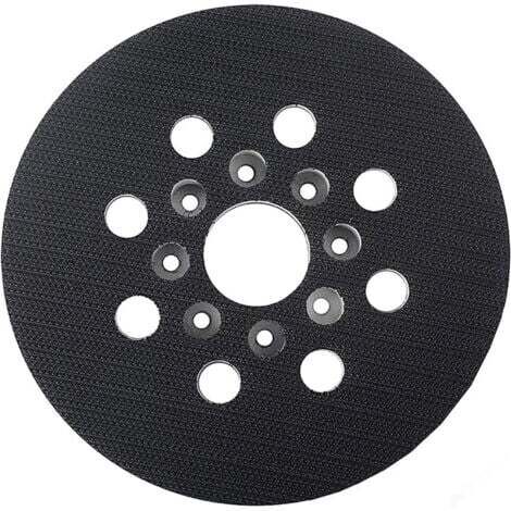 Platorello e supporto Aiperq da 125 mm, compatibile con Bosch GEX 1251 AE, PEX 220 A, PEX 220 AE, Skil 7402/7490