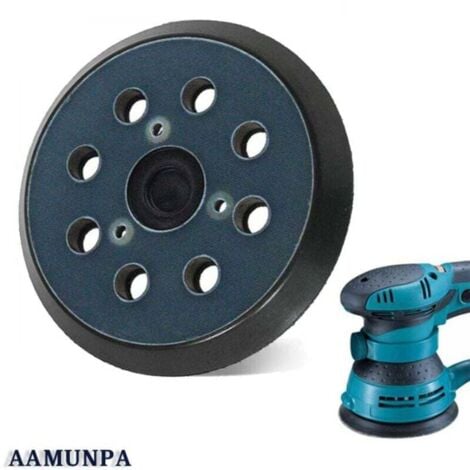 AAMUNPA Platorello per Makita BO5010, dischi abrasivi a 8 fori per Makita BO 5010, 5030, 5031, 5041