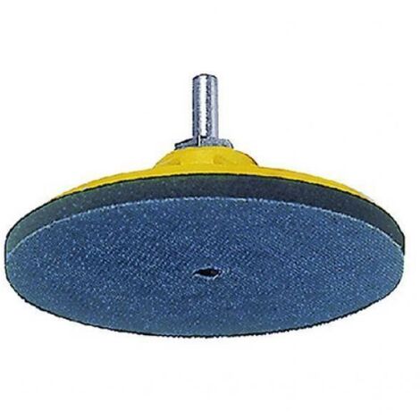 Platorello per trapano 125 mm foro 10 mm m14 con velcro pg poggi art 33882