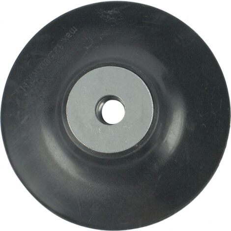 PLATORELLO SMERIGLIATRICE IN PLASTICA Ø115MM F14  MAURER - CF. BLISTER