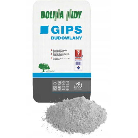 Plâtre de construction Nidy Valley 2 kg gris clair