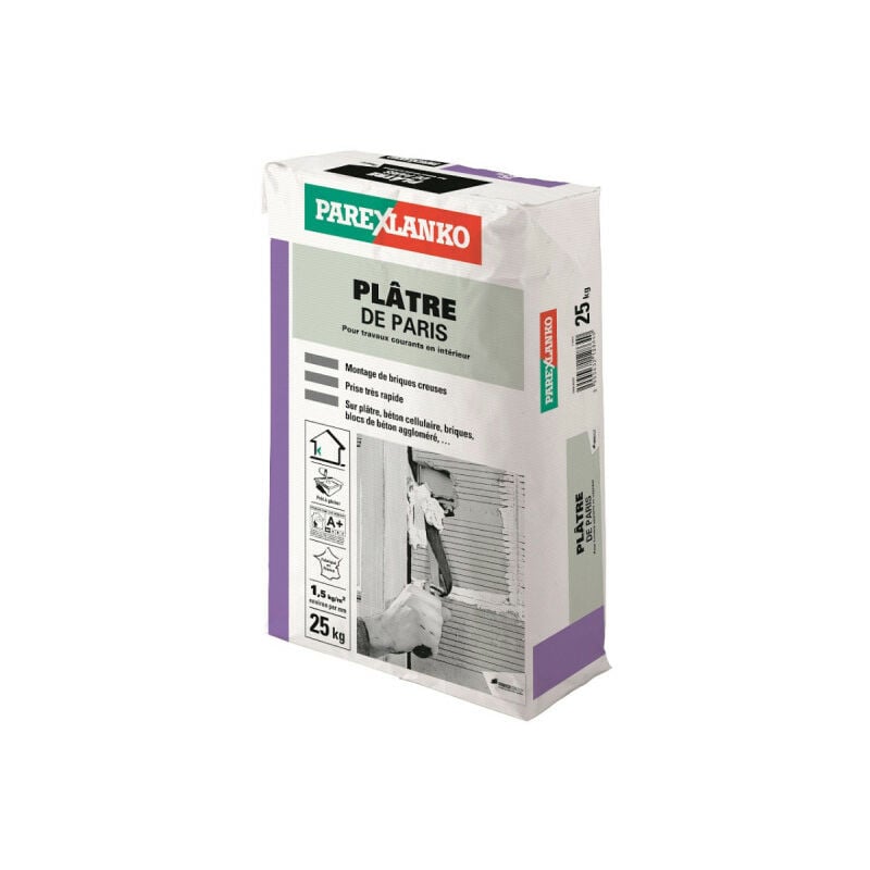 Platre de Paris Parexlanko 25kg - 03268