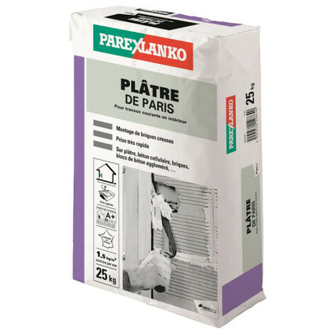 Platre de Paris PAREXLANKO - 25kg - 03268