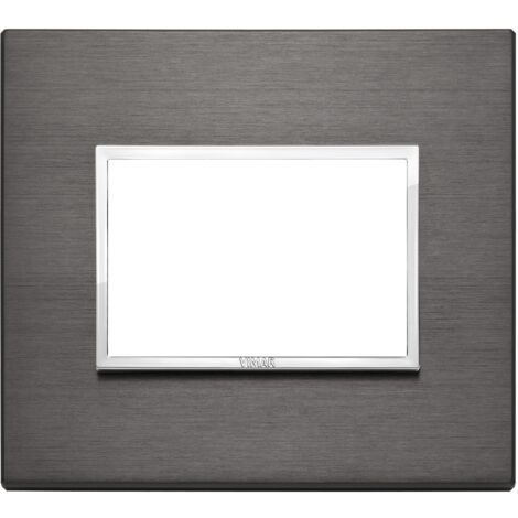 Platte Vimar Eikon Evo 3 Module lavagrau 21653.03