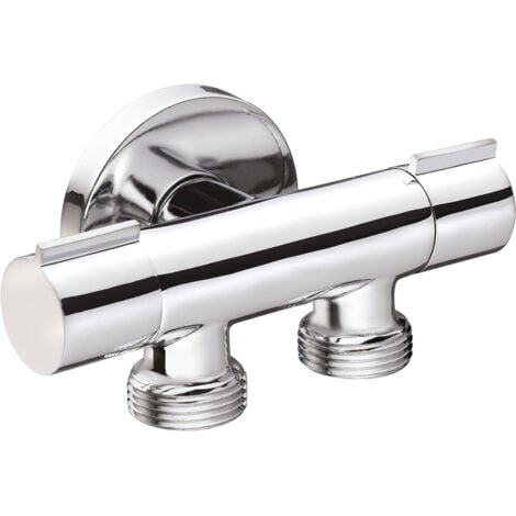 FERRARI SRL Platzsparende Armatur mit 2 Waschmaschinenanschlüssen - Idrhaus