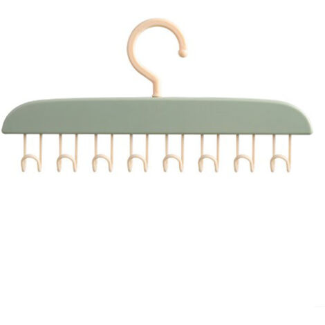 Platzsparender BH-Ständer mit Haken für BHs, Tanktops, Badeanzüge und Trägerkleider, hellgrün