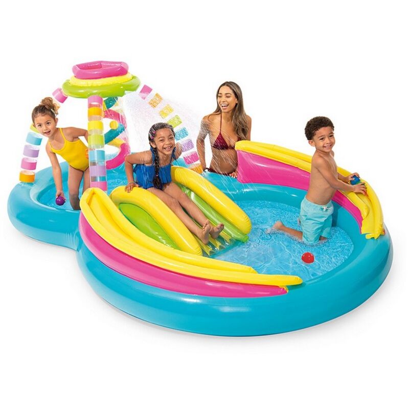 1PZ PLAY CENTER RAINBOW cm. 295x191x109 h (lt. 206+168)