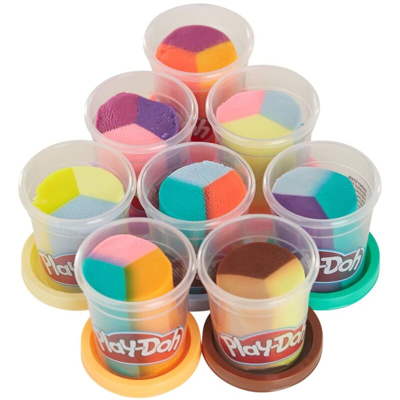 

Peluquería Crazy Cuts Stylist 8 latas - Multicolor - Play-doh