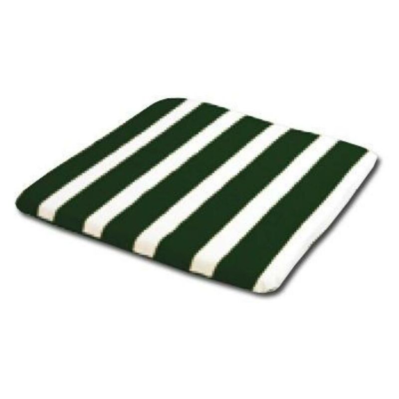 

playa cojin cuadrado (4 und)verde-blanco 38x42x1.5cm 10402 - Mibricotienda