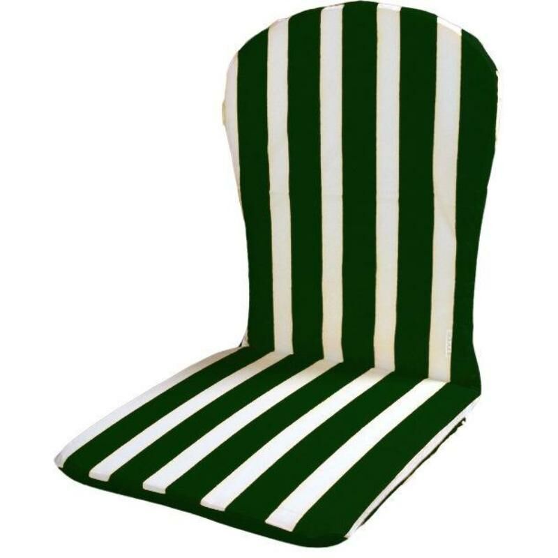 

playa cojin monobloc alto verde-blanco 95x42x2.5cm 20502 - Mibricotienda