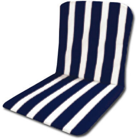 playa cojin monobloc bajo (4 und)azul-blanco 75x42x1.5cm 10005
