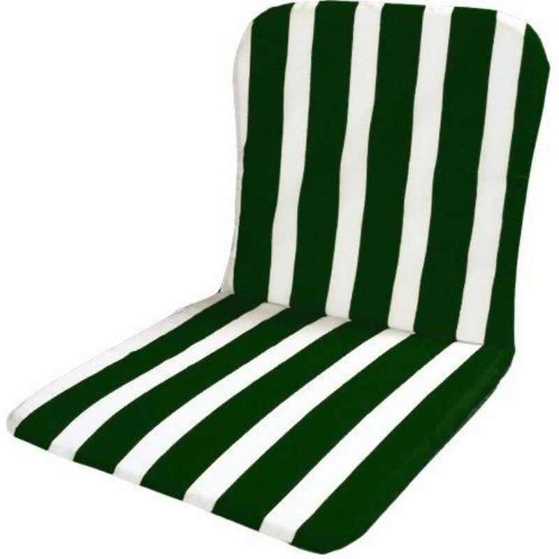 

playa cojin monobloc bajo (4 und)verde-blanco 75x42x1.5cm 10002 - Mibricotienda