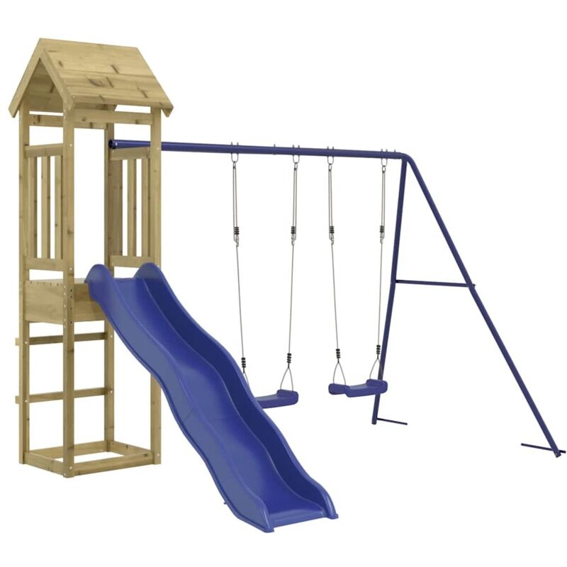 Outdoor Playset Impregnated Wood Pine Vidaxl