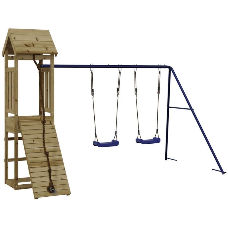 Outdoor Playset Impregnated Wood Pine Vidaxl