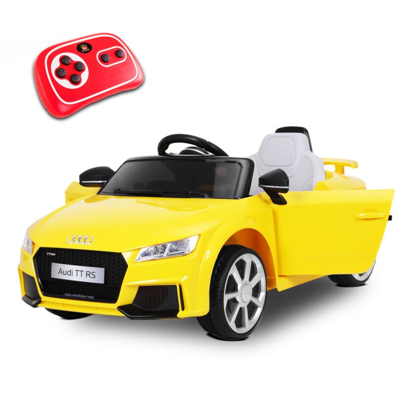 

Coche eléctrico infantil niños AUDI TT RS batería 12V con mando control +3 años - Playkin