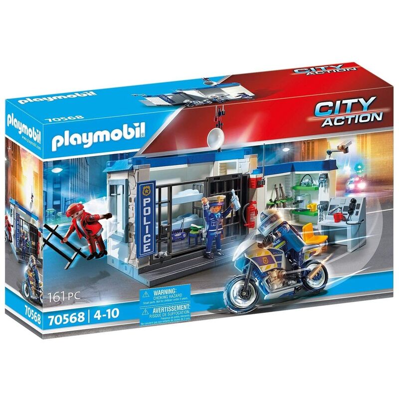 playmobil 70568 city action police prison escape