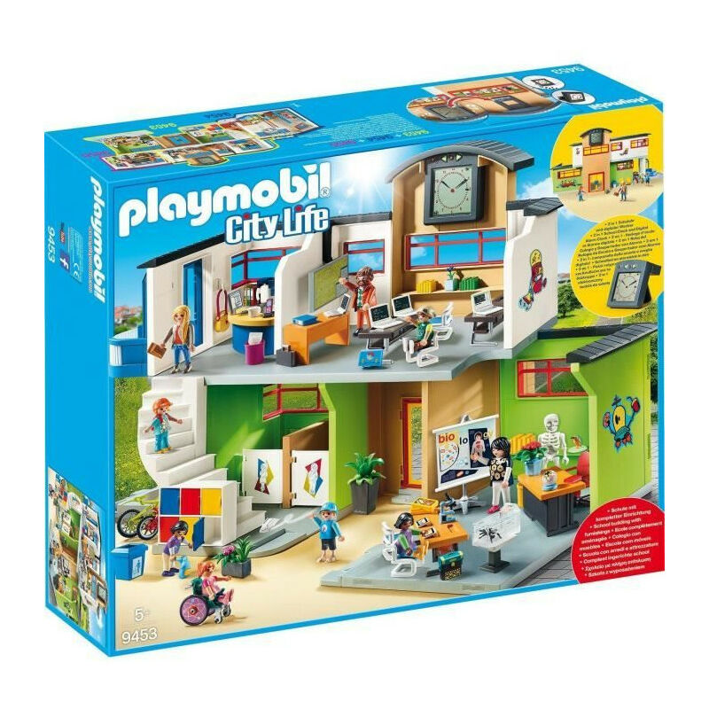 PLAYMOBIL 9453 - City Life - Ecole aménagée - Nouveauté 2019