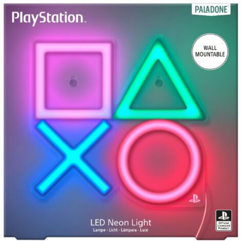 PLAYSTATION - PLAYSTATION - LAMPE MURALE NEON LED PALADONE PP13130PSVN