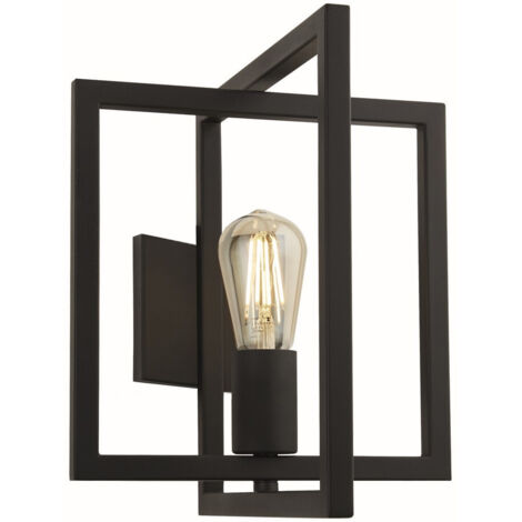 Plaza Applique Murale Ajustable, Noir Mat