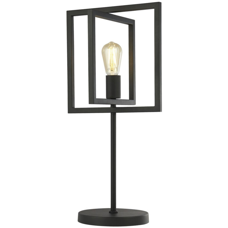 Plaza Lampe de table ajustable, noir mat